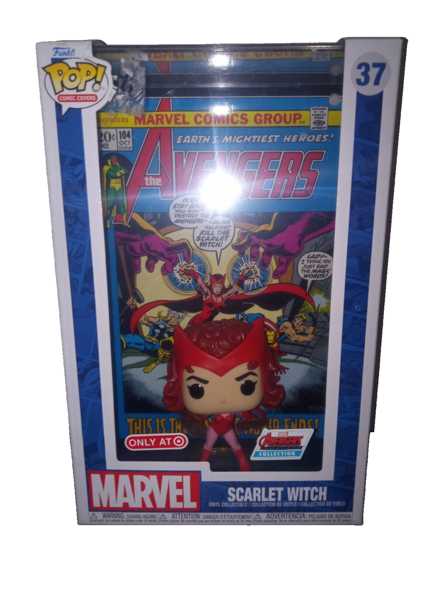 Comic Cover Scarlet Witch Funko POP #37 Avengers New SEALED | eBay