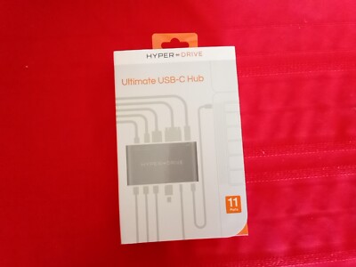 HyperDrive Ultimate 11-in-1 USB-C to HDMI/3.5mm/SD Hub for Mac/PC/Mobile Grey