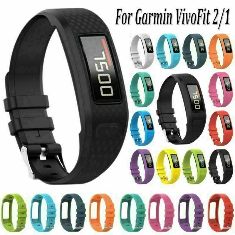 Correa de reloj de silicona de repuesto para Garmin VivoFit 2/1 Foto 2 de 4