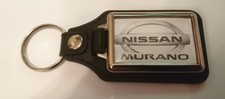 NISSAN MURANO LOGO CAR LEATHER KEYRING Xmas gift idea 