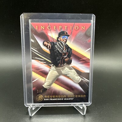 2023 Bowman Inception Aeverson Arteaga 2 Of 5 !!