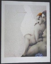 Paul Wunderlich Türkisches Bad Farblithographie 1981 handsign. und numm. 64/1000