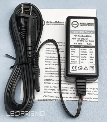 AirBoss Battery Charger for PAPR Blower C420 Safety Tech Micronel S-20090-001