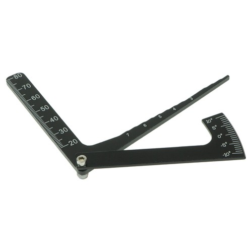 Regla ajustable a escala de herramienta calibre de altura de conducción Camber 3 en 1 para automóvil RC HSP - Imagen 9 de 14