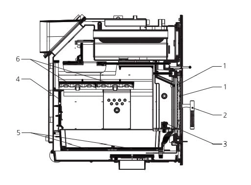 "Ersatzteile Leda Diamant H100W H200W H300W Heizeinsatz Ausmauerung usw