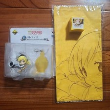 Puella Magi Madoka Magica Tomoe Mami Bandana Strap Keychain Set