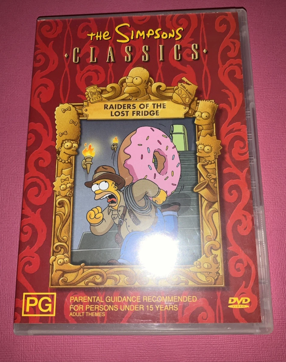 Simpsons, The-Raiders of the Lost Fridge (DVD, 1993) LIKE NEW