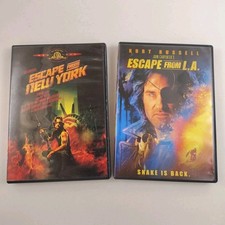 Escape from New York  Escape from LA DVD Lot Widescreen Carpenter Russell