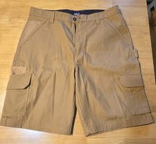 Genuine Dickies Ripstop Ultimate Cargo Shorts Size 34 Relaxed Fit 10" Inseam EUC