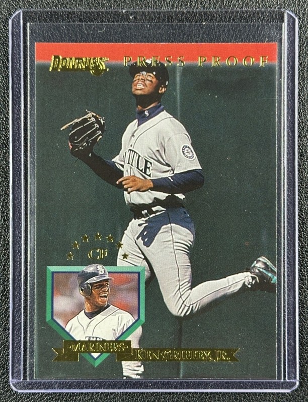 KEN GRIFFEY JR. 1995 DONRUSS #340 PRESS PROOF SP TO 2000 MARINERS