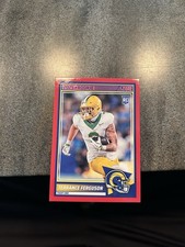 2025 Panini Score Terrance Ferguson Red Rookie RC #72 – Los Angeles Rams