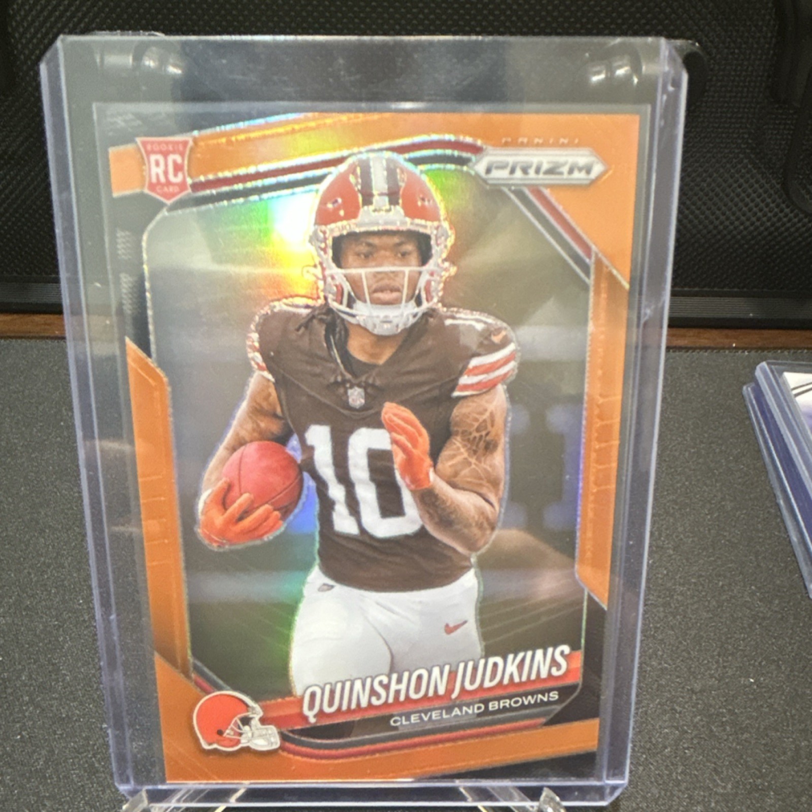 2025 Prizm Rookie Orange Prizm Quinshon Judkins #313/249 Browns