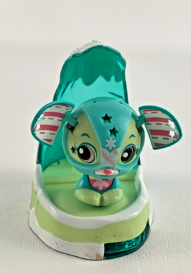 Zoobles Spring To Life 158 Whitepaw Snow Leopard Figure Habitat Spin Master 