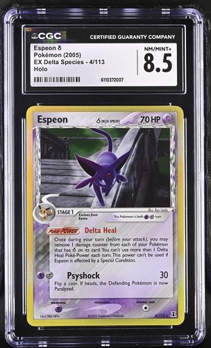 Espeon δ graded CGC 8.5 for sale on eBay