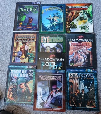 Shadowrun - Bücher zur auswahl
