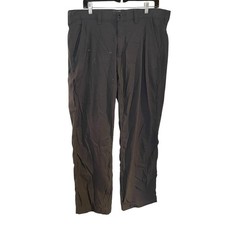 Eddie Bauer Travex Flexion Pants Mens Size 38x30 Gray Outdoor Hiking Camping