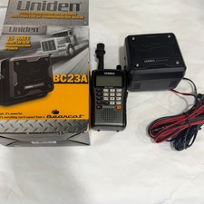 Uniden Bearcat BC125AT Handheld Scanner Black 500-Channel with BC23A Speaker
