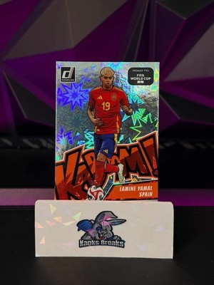 Panini 2025-26 Donruss FIFA World Cup Kaboom 1st SPAIN! LAMINE