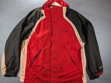 Cincinnati Bearcats Jacket Mens Large Red Black NCAA Football Pro Player Coat