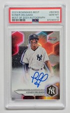 2023 Bowman's Best - Best of 2023 Autographs Keiner Delgado RC #B23-KD PSA 10