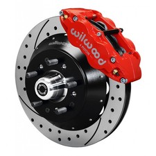 Wilwood For Chevy Camaronovachevelle 1964-1972 Brake Kit Narrow Superlite Red