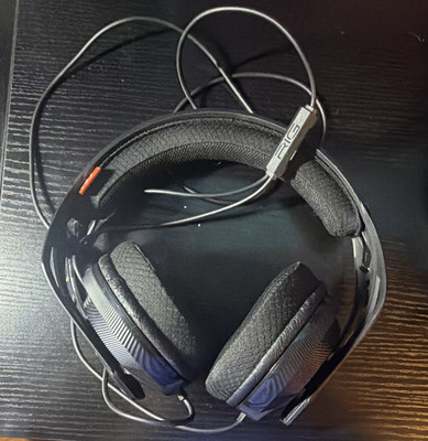EKSA E3000 Black Wired 3.5mm Over-Ear Gaming Headset w/ Mic, Pouch