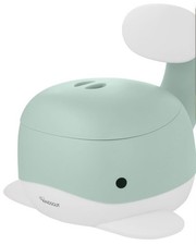 Kindsgut Potty Training Toilet in Whale Design, 1 Unit  Lot de 1 , aquamarin