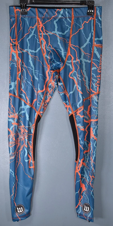 Wattie Ink running tights men's size large - Image 2 of 4