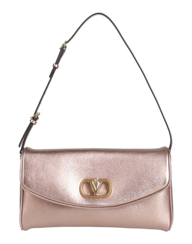 Valentino Garavani - Women - Pebbled-leather Baguette bag - Copper