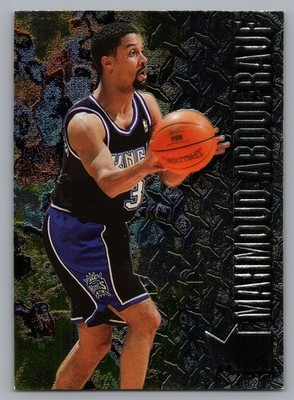 1996-97 Fleer Metal Mahmoud Abdul-Rauf #209 Sacramento Kings