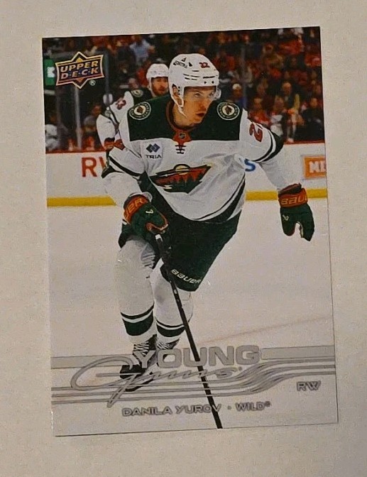 2025-26 UPPER DECK YOUNG GUNS #452 DANILA YUROV - MINNESOTA WILD