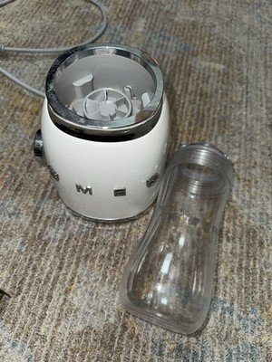 SMEG 50'S Retro Countertop Blender with 4 Speed Settings, Cream, Base Only