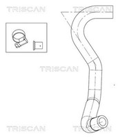 Triscan 8516 11023 Hydraulikschlauch, Lenkung FüR BMW