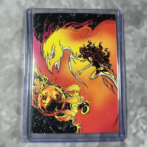 Wolverine Marvel Vintage 1992 Impel Card With Top Loader #30 Phoenix