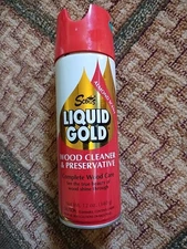Scotts LIQUID GOLD Wood Cleaner & Preservative 10 oz. Almond Scent Protect Old