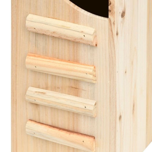 Bat House Natural Wood Solid Firwood Medium Bat House - Afbeelding 4 van 7