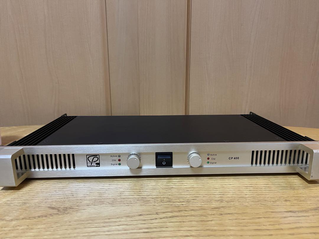 CLASSIC PRO CP 400 クラシックプロ パワーアンプ ① Amazon | CLASSIC PRO (クラシックプロ) ステレオ・パワーアンプ