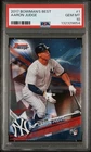 2017 Bowman's Best Aaron Judge Rookie #1 PSA 10