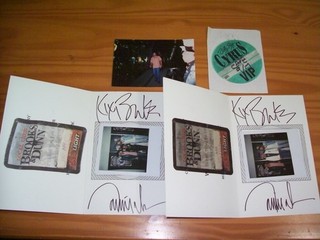 Lot Country Music Signed Autographed Photos & Pass BROOKS & DUNN BILLY RAY CYRUS