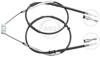 A.B.S. Bremsseil Seilzug Feststellbremse K10155 FüR Opel Corsa S07 L08 L68 LPG