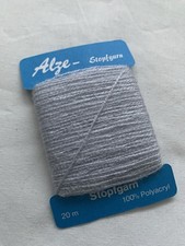 Silver Light Grey Darning Wool For Mending, 20m