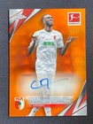 Chrislain Matsima 2024-25 Topps Chrome Bundesliga Auto Orange 07/25 #BA-CM