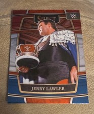 2022 Panini Select WWE - Concourse Red and Blue #21 Jerry Lawler