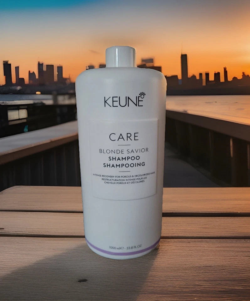 Keune Care Blonde Savior Shampoo 33.8 Oz with 1 Pump ( White Kenue Liter Pump) - Image 3 of 3