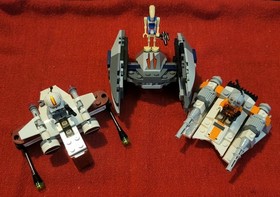 3 LEGO STAR WARS MICROFIGHTERS ☆ Series 2 75072 75073 75074 ☆ New-Like☆READ DESC