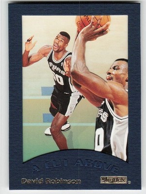 1995-96 SkyBox E-XL #10 David Robinson BASKETBALL San Antonio Spurs