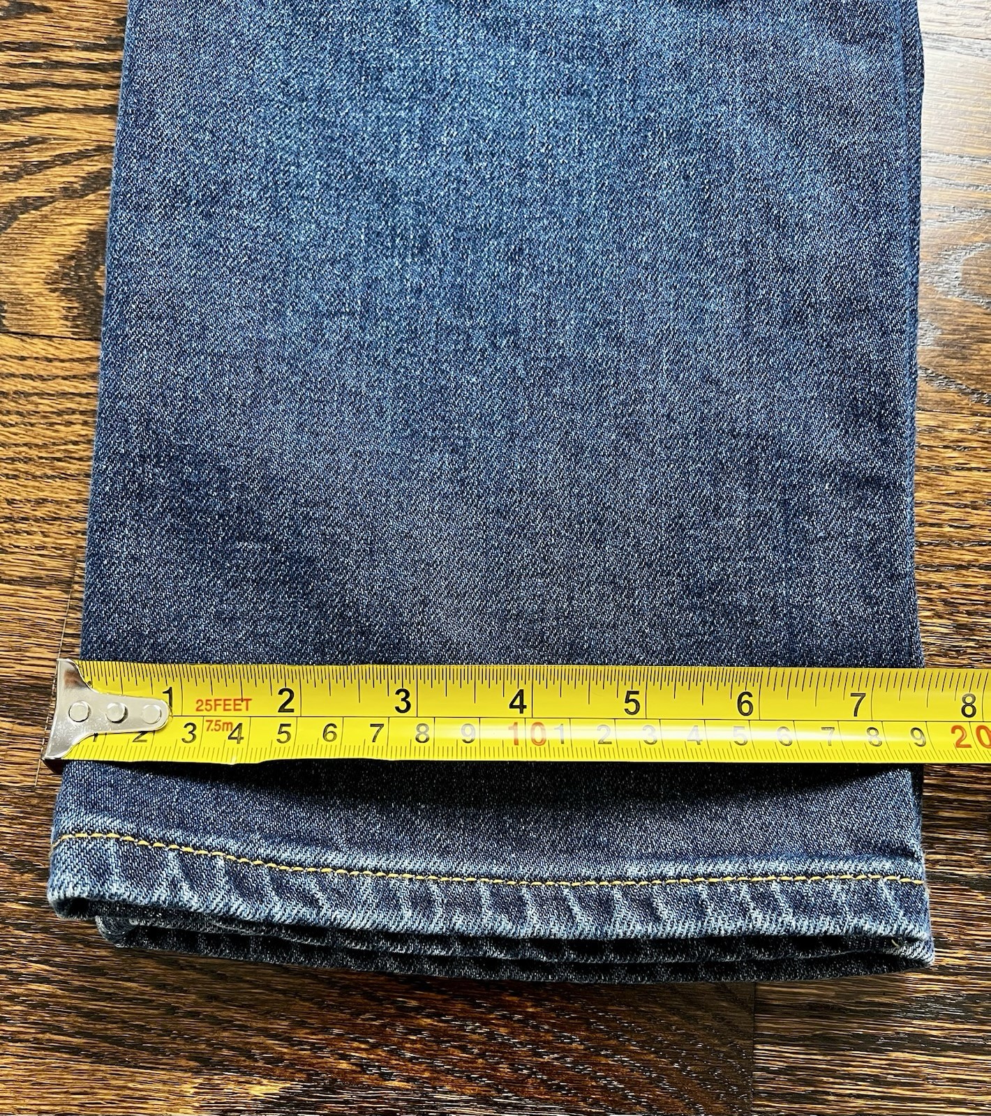 Scotch & Soda Men's Straight Leg 34x32 Stretch Van Horn Dark Blue Jeans New thumbnail 9