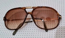 VINTAGE CARRERA C-VISION 400 OCCHIALI DA SOLE ANNI 80 MARRONE TORTOISE