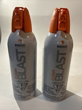 2-Whoosh Electronic Air Duster 10oz Cans- New