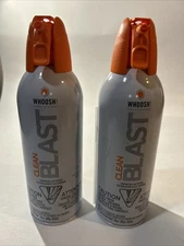 2-Whoosh Electronic Air Duster 10oz Cans- New